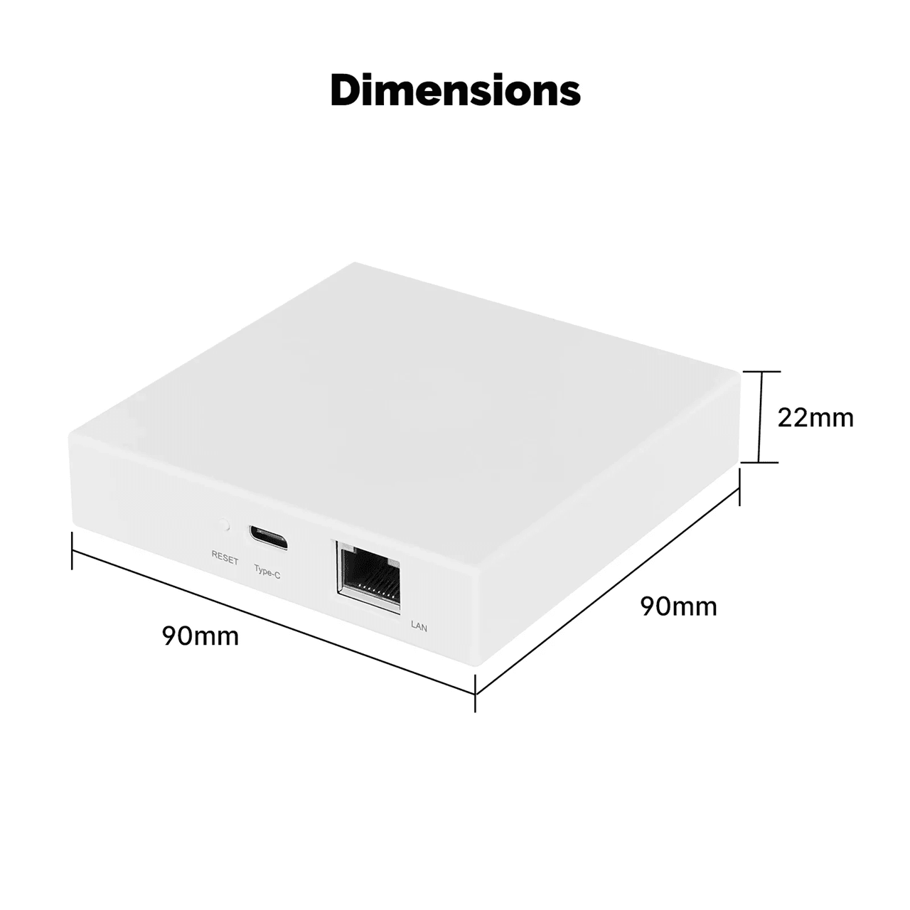 Smart Home Matter Gateway Hub With Tuya Zigbee And Voice Control 4