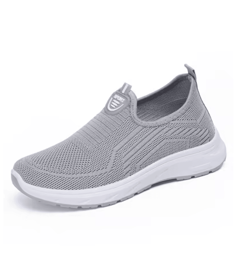 Womens Slip On Sneakers Breathable Walking Shoes Casual Comfort Flats 3
