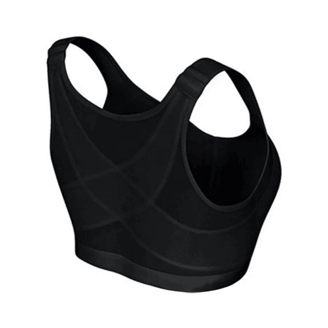 Plus Size Seamless Bra With Front Closure Push Up Support Bralette 1