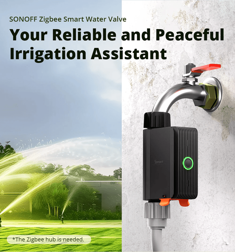 Smart Water Valve Zigbee 30 Automatic Irrigation System With Alexa And Google Control 1