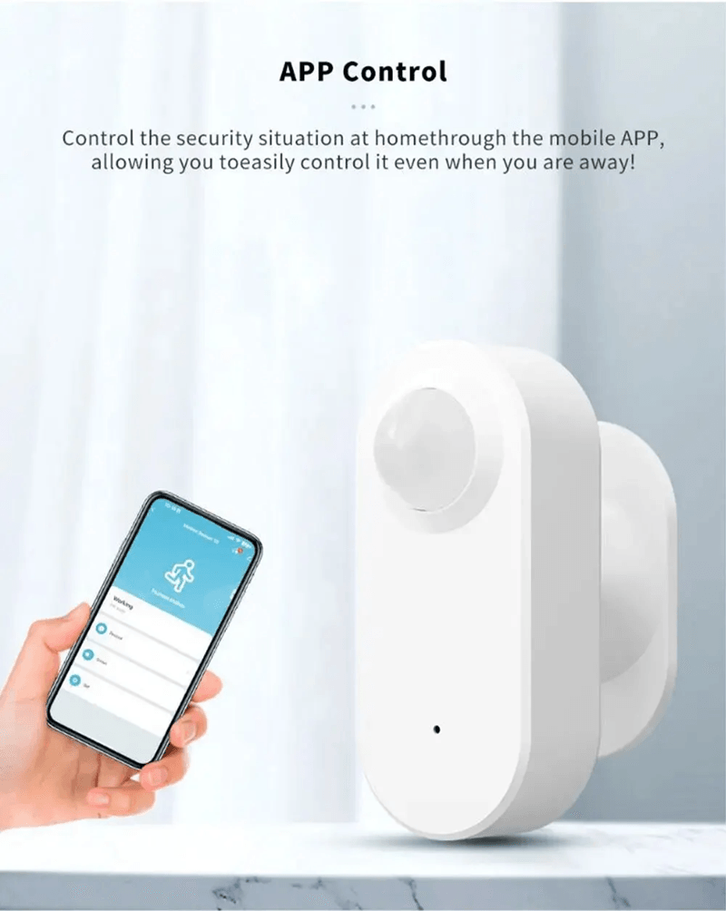 Tuya Zigbee Motion Sensor Smart Body Detector With App Remote Control 1