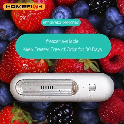 Refrigerator Deodorizer and Air Purifier Extend Food Shelf Life Remove Odors for Fridge Car Use