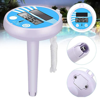 Waterproof Solar Swimming Pool Thermometer Accurate Readings for Pools