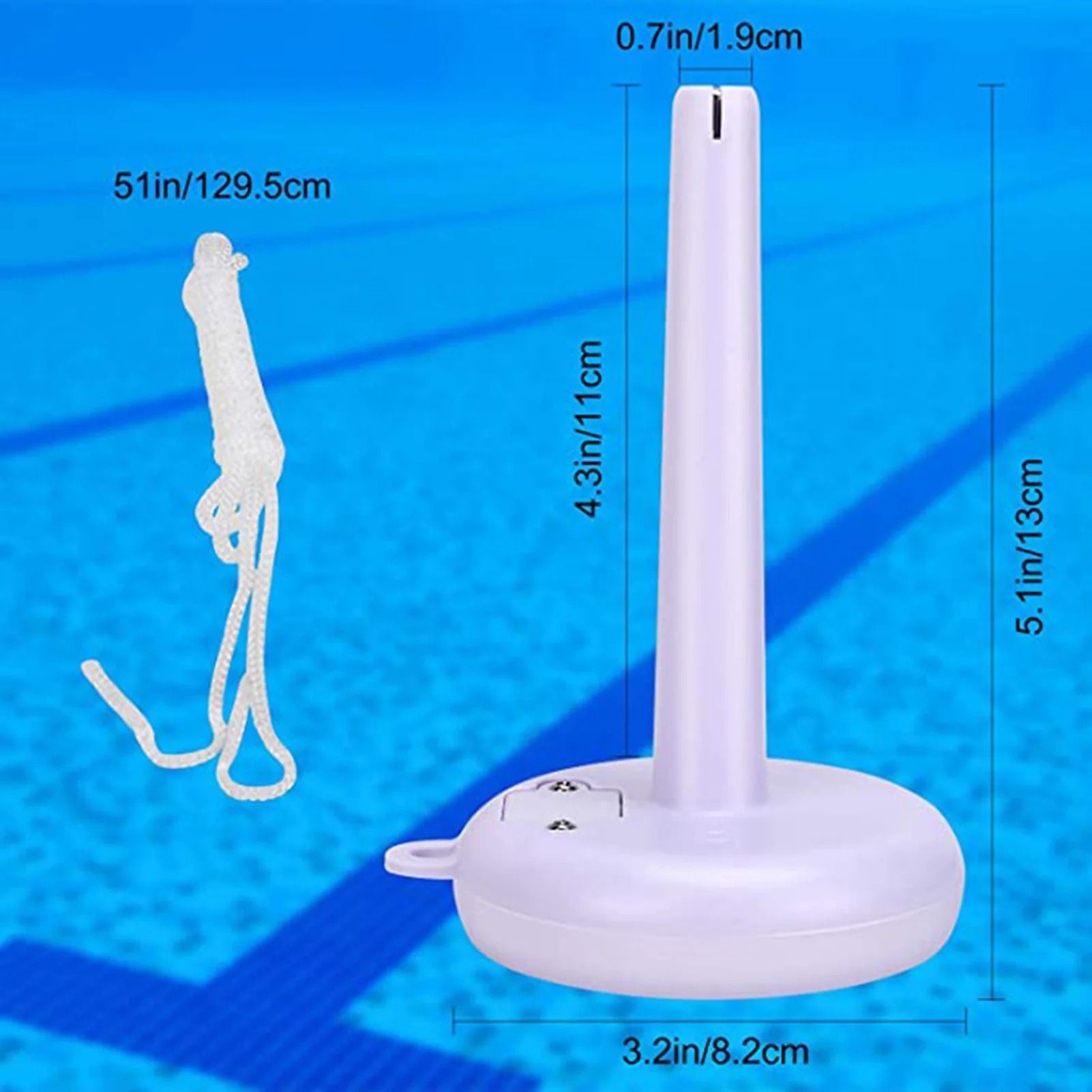 Waterproof Solar Swimming Pool Thermometer Accurate Readings For Pools 5