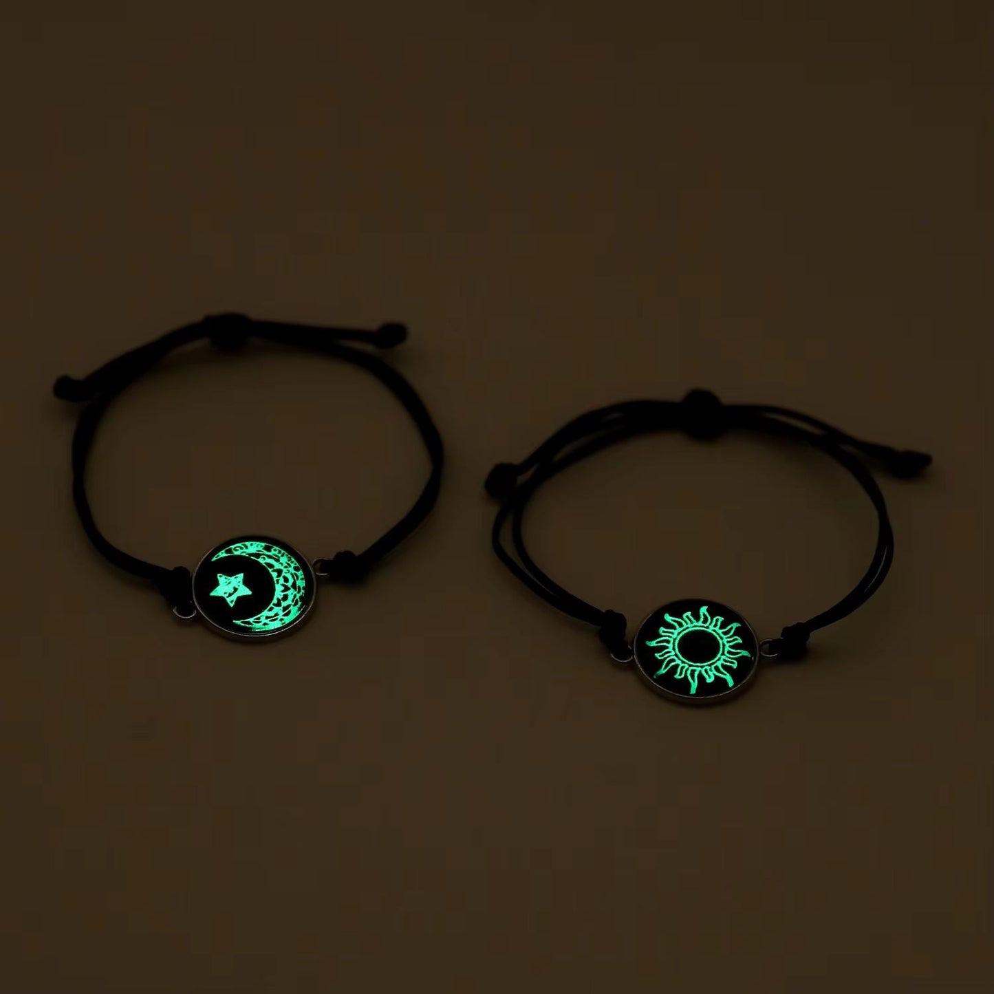 Romantic Sun  Moon Couple Bracelets  Handmade Braided Rope Jewelry For Men  Women 4
