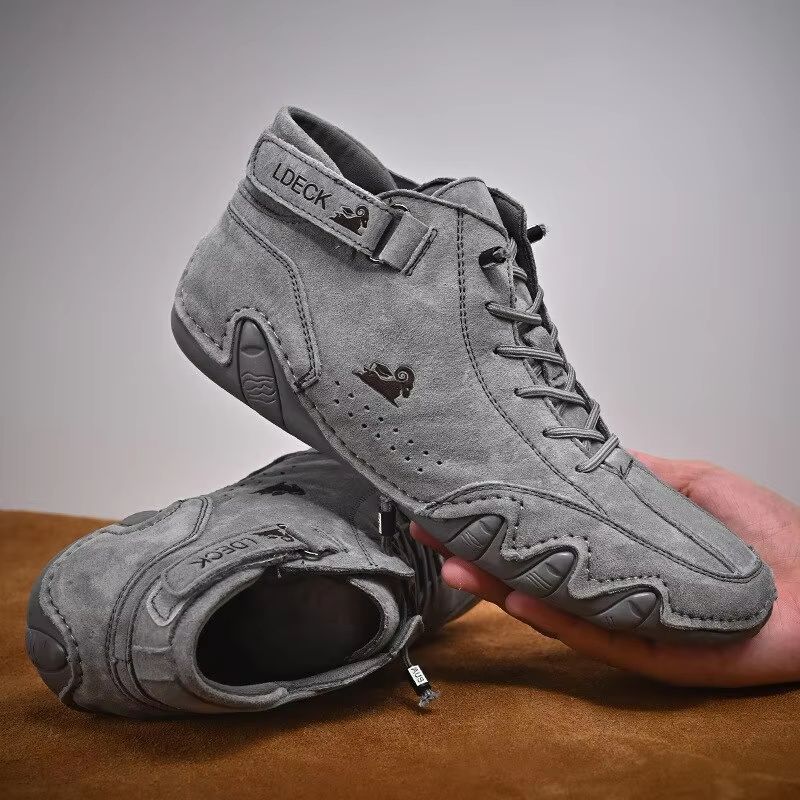 RiderShield Waterproof HighTop Motorcycle Boots  Mens Casual Winter Footwear 2
