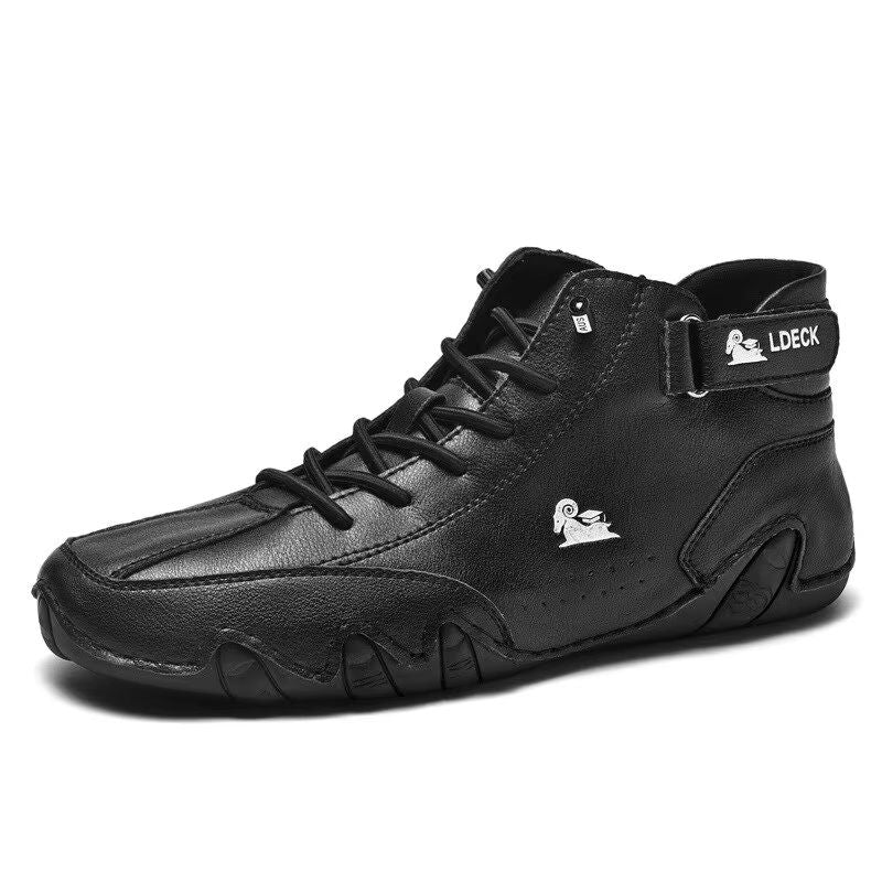 RiderShield Waterproof HighTop Motorcycle Boots  Mens Casual Winter Footwear 7