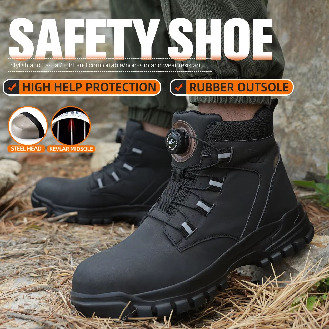 UltimateGuard Waterproof SteelToe Safety Boots 2