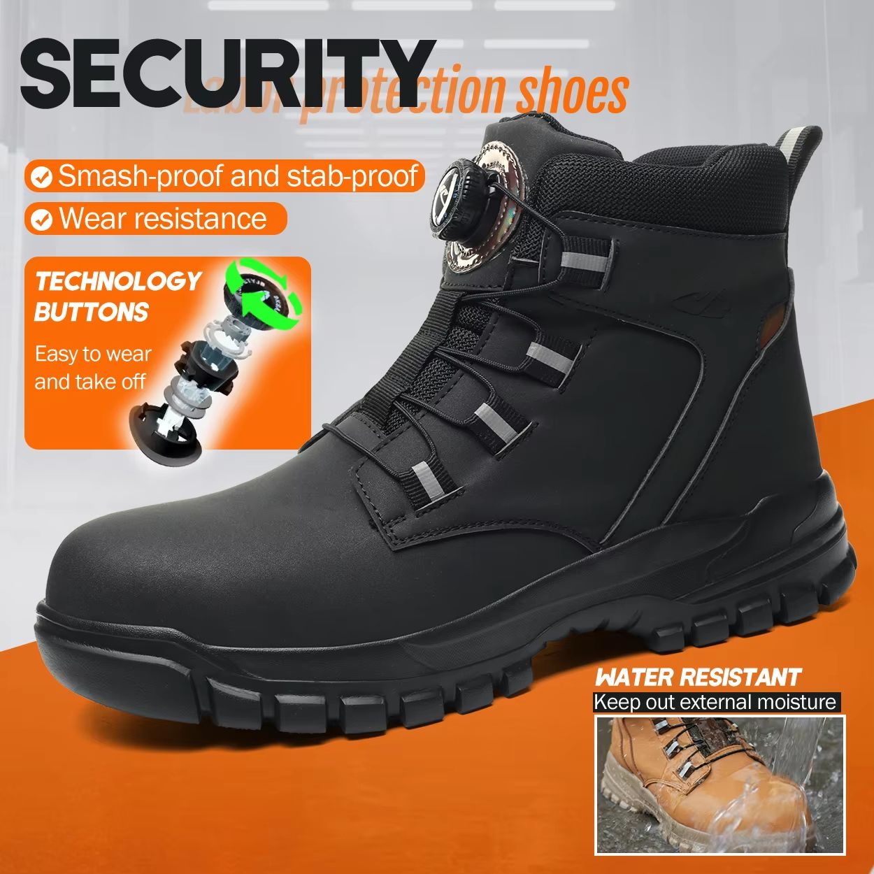 UltimateGuard Waterproof SteelToe Safety Boots 3