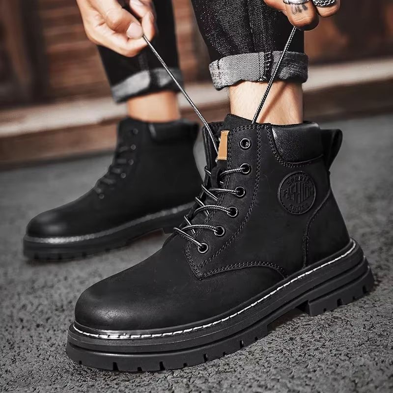 EverStride HighTop Leather Ankle Boots For Men  Women 4