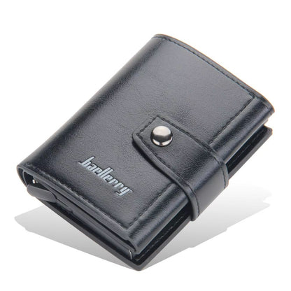 SlimShield RFID Mens Card Wallet With Hasp Closure 6