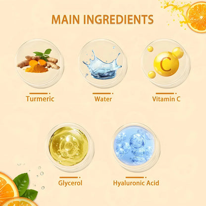 Turmeric Vitamin C Neck Facia Care Wrinkle Lines Lifting Whitening Tighten Double Chin Cream Stick 1