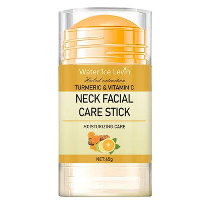 Turmeric Vitamin C Neck Facia Care Wrinkle Lines Lifting Whitening Tighten Double Chin Cream Stick 2