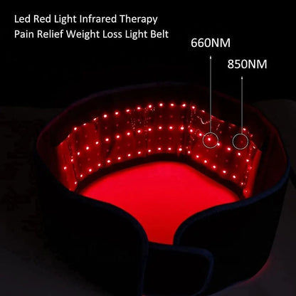 Red Light Therapy Belt With Infrared LED Pad For Slimming And Muscle Recovery 3