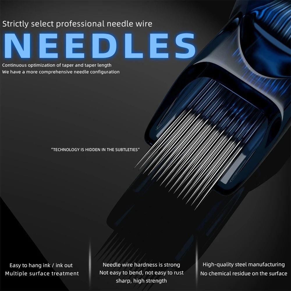 Professional Tattoo Pen Kit With Needles And Accessories For Permanent Makeup And Body Art 5