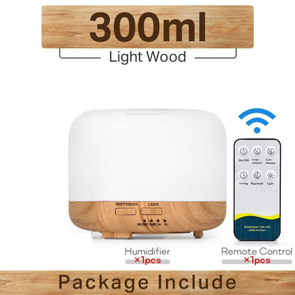 Ultrasonic Essential Oil Diffuser With LED Lights And Remote Control 10