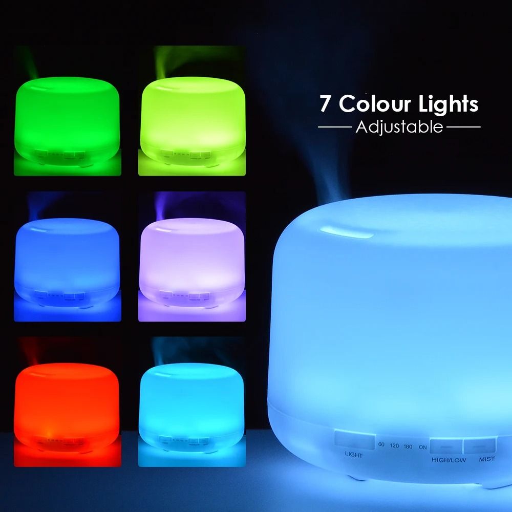 Ultrasonic Essential Oil Diffuser With LED Lights And Remote Control 5