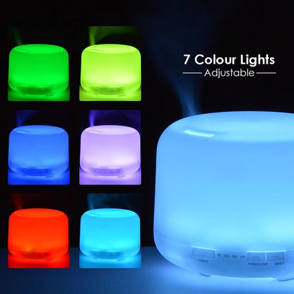 Ultrasonic Essential Oil Diffuser With LED Lights And Remote Control 5