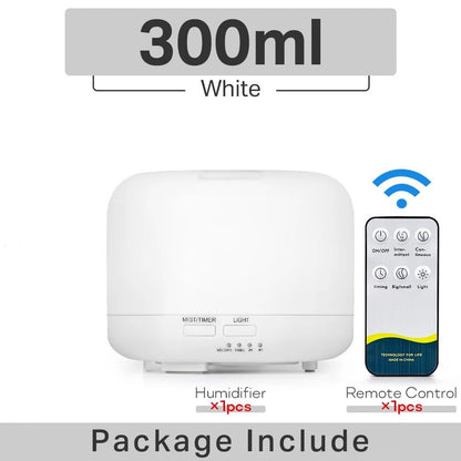 Ultrasonic Essential Oil Diffuser With LED Lights And Remote Control 7