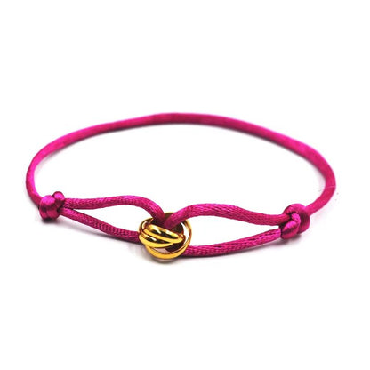 Luxury Adjustable Rope Bracelet  Unisex Hand Chain With 3Metal Buckle For Effortless Style 9