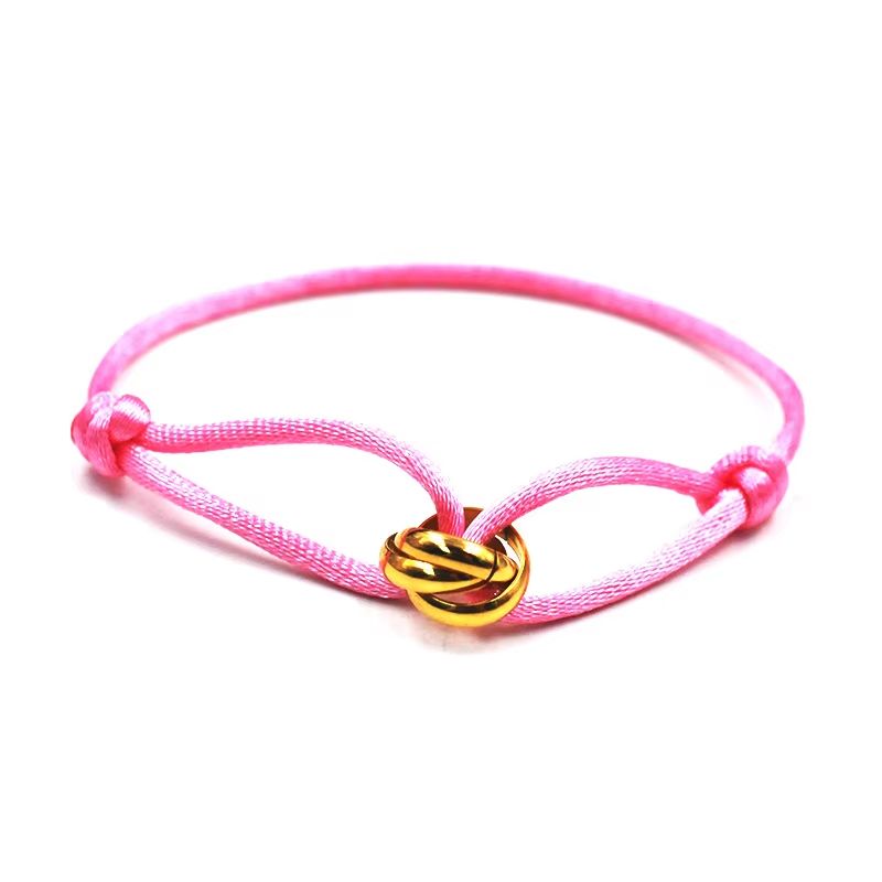 Luxury Adjustable Rope Bracelet  Unisex Hand Chain With 3Metal Buckle For Effortless Style 10
