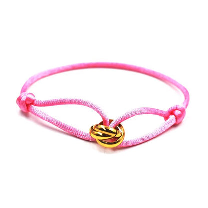 Luxury Adjustable Rope Bracelet  Unisex Hand Chain With 3Metal Buckle For Effortless Style 10