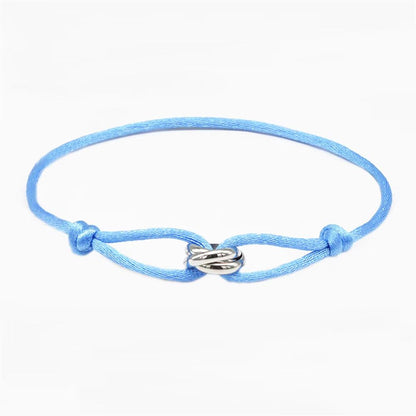 Luxury Adjustable Rope Bracelet  Unisex Hand Chain With 3Metal Buckle For Effortless Style 16
