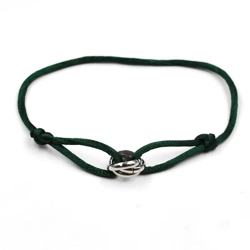 Luxury Adjustable Rope Bracelet  Unisex Hand Chain With 3Metal Buckle For Effortless Style 17