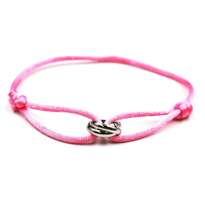 Luxury Adjustable Rope Bracelet  Unisex Hand Chain With 3Metal Buckle For Effortless Style 18