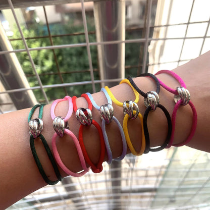 Luxury Adjustable Rope Bracelet  Unisex Hand Chain With 3Metal Buckle For Effortless Style 1