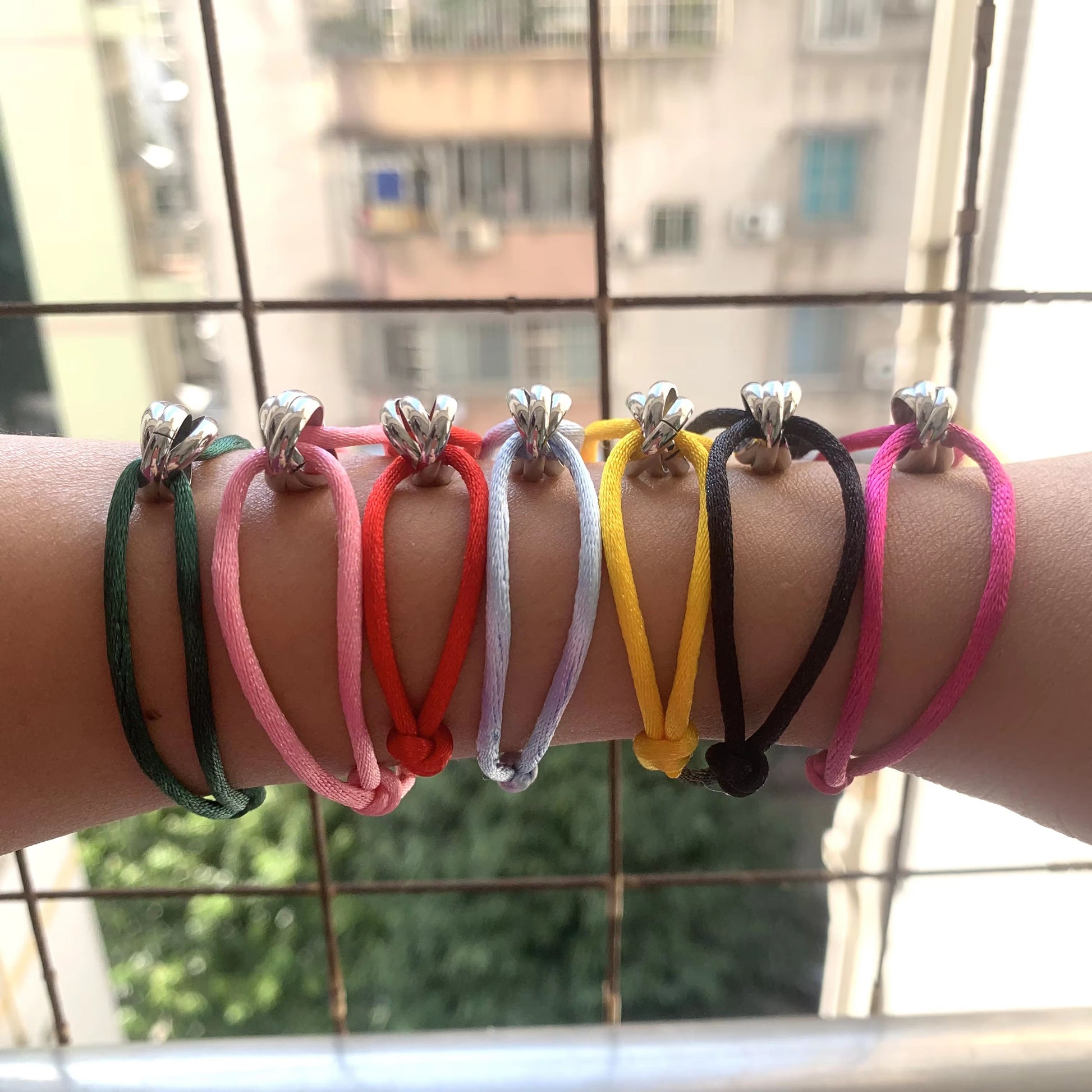 Luxury Adjustable Rope Bracelet  Unisex Hand Chain With 3Metal Buckle For Effortless Style 2