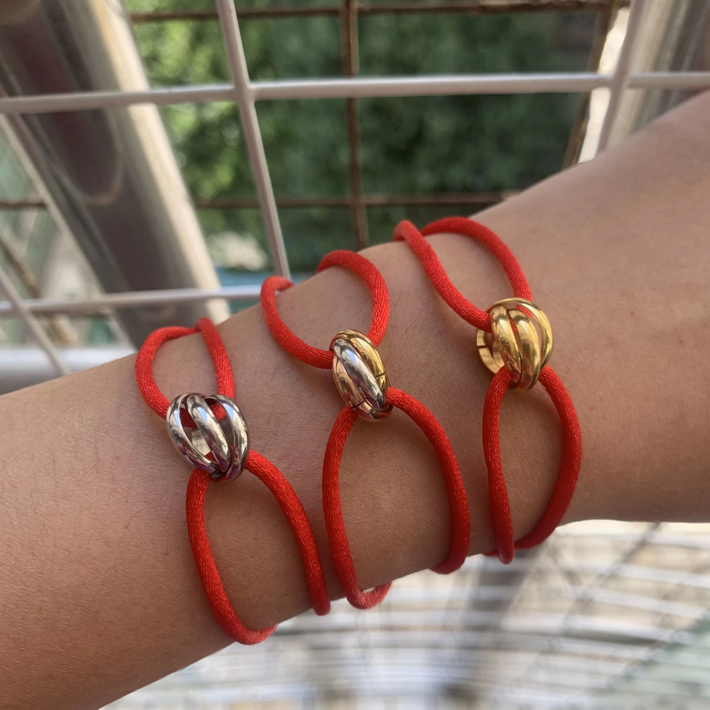 Luxury Adjustable Rope Bracelet  Unisex Hand Chain With 3Metal Buckle For Effortless Style 3