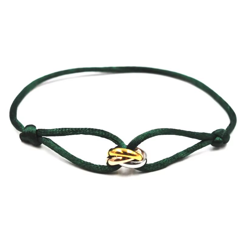 Luxury Adjustable Rope Bracelet  Unisex Hand Chain With 3Metal Buckle For Effortless Style 6