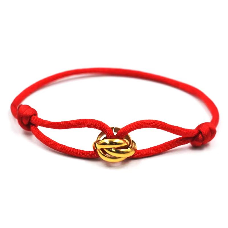 Luxury Adjustable Rope Bracelet  Unisex Hand Chain With 3Metal Buckle For Effortless Style 8