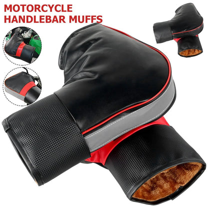 Motorcycle Handlebar Muffs Waterproof Winter Hand Warmers