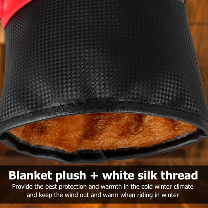 Motorcycle Handlebar Muffs Waterproof Winter Hand Warmers 3