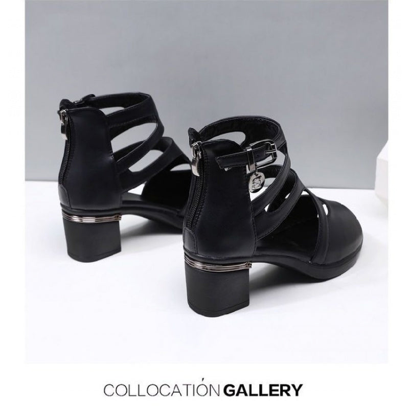 Elegant High-Heeled Peep-Toe Sandals, Newly Launched Stylish Design That Combines Refinement with Lasting Comfort