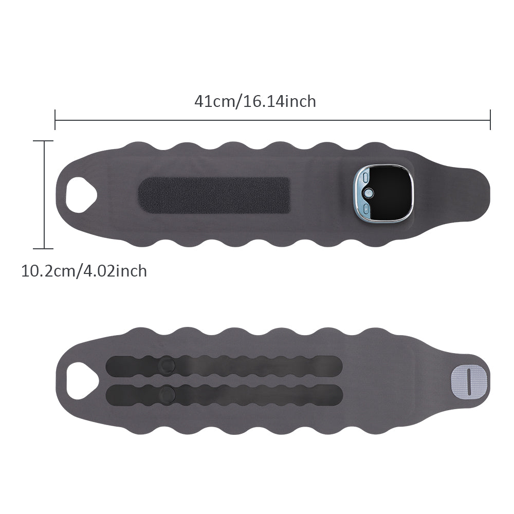 Carpal Tunnel Relief Wristband, Cordless Hot Compress Belt, EMS Microcurrent Wrist Guard, Hand Massager for Muscle