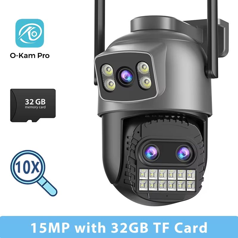 BESDER 15MP WiFi PTZ Outdoor Security Camera With Dual Lens  Human Detection 12