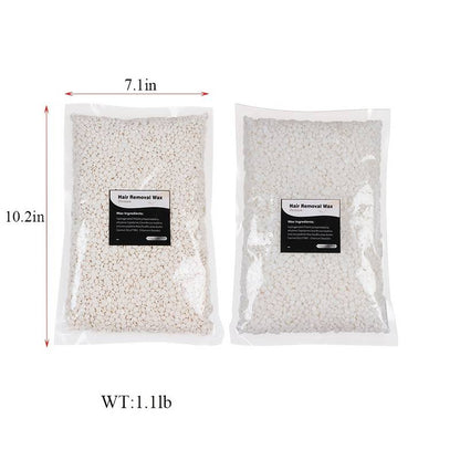 Professional Hard Wax Beans, Depilatory Wax Beans for Painless Hair Removal, Bikini Face Body Waxing Kit
