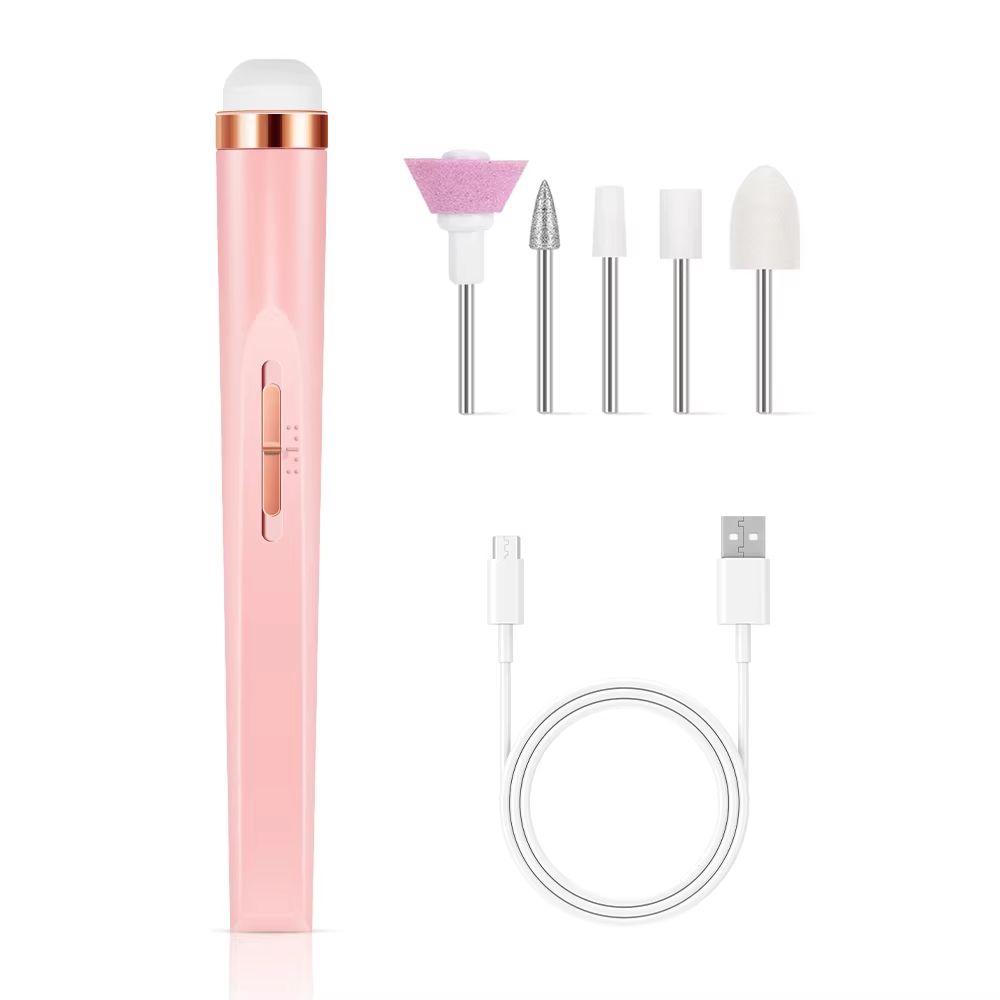 YIKOOLIN Portable Electric Nail Drill With 4 Speeds  Cuticle Trimmer 6