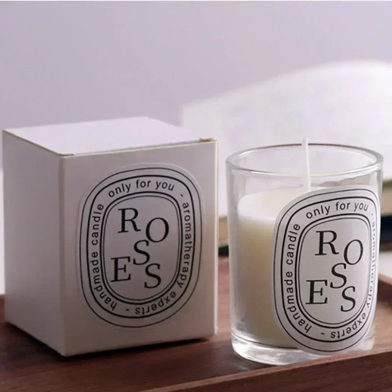 Elegant Wedding Gift Clear Scented Candle In Crystal Glass Jar Long Lasting Fragrance 1