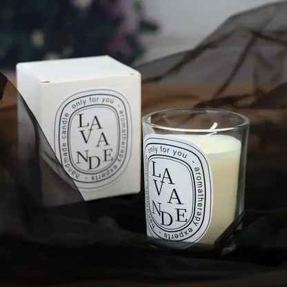 Elegant Wedding Gift Clear Scented Candle In Crystal Glass Jar Long Lasting Fragrance 2