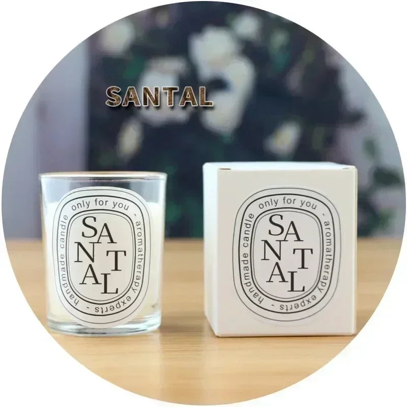 Elegant Wedding Gift Clear Scented Candle In Crystal Glass Jar Long Lasting Fragrance 7