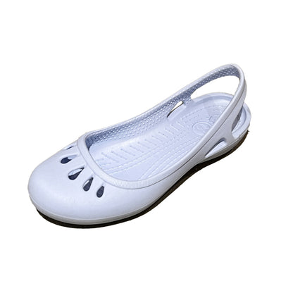 Melinzi NonSlip Lightweight Summer Sandals Flat Clog Shoes With Head Cover Outdoor Jelly Beach Shoe 6