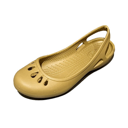 Melinzi NonSlip Lightweight Summer Sandals Flat Clog Shoes With Head Cover Outdoor Jelly Beach Shoe 13