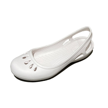 Melinzi NonSlip Lightweight Summer Sandals Flat Clog Shoes With Head Cover Outdoor Jelly Beach Shoe 14