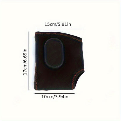 Easy to Operate Rechargeable Ankle Massager, Intelligent Timing, Vibration Temperature Sensing, Convenient to Use