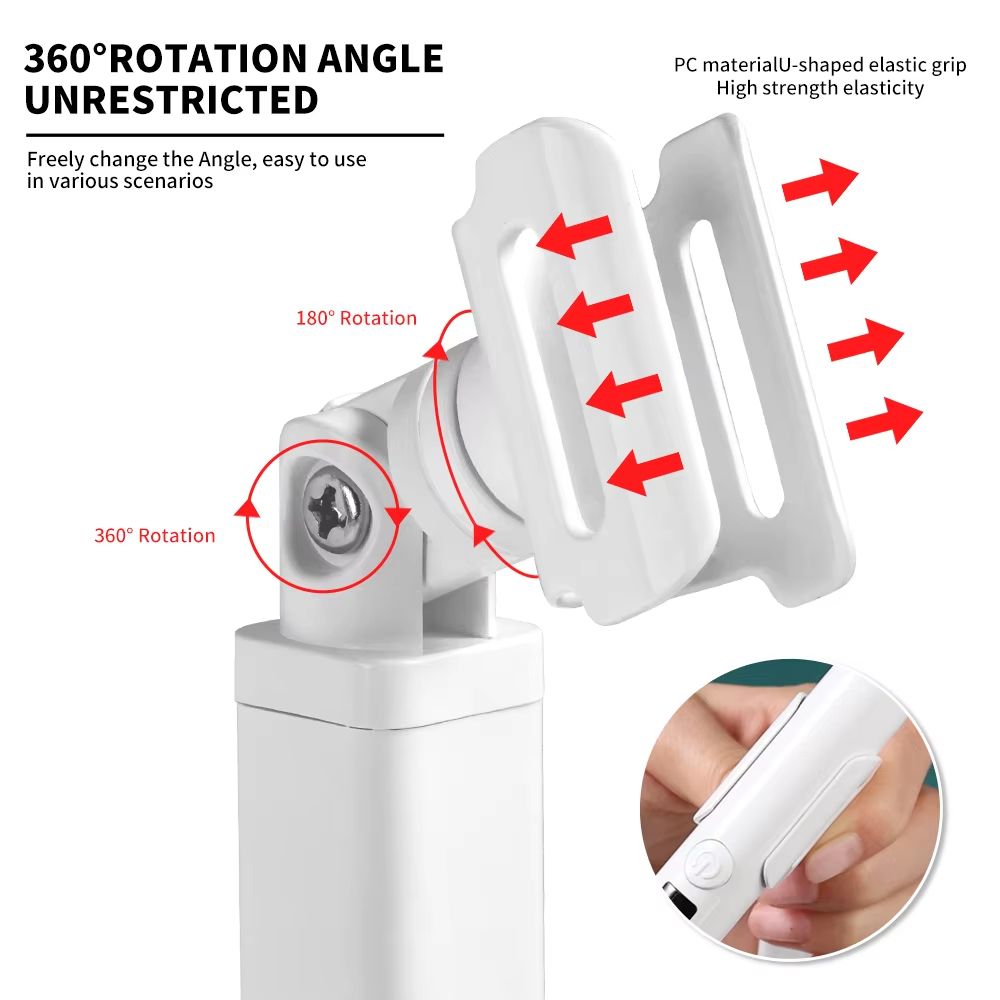 ProGlow Rechargeable UV LED Nail Lamp With Display  Removable Stand 2