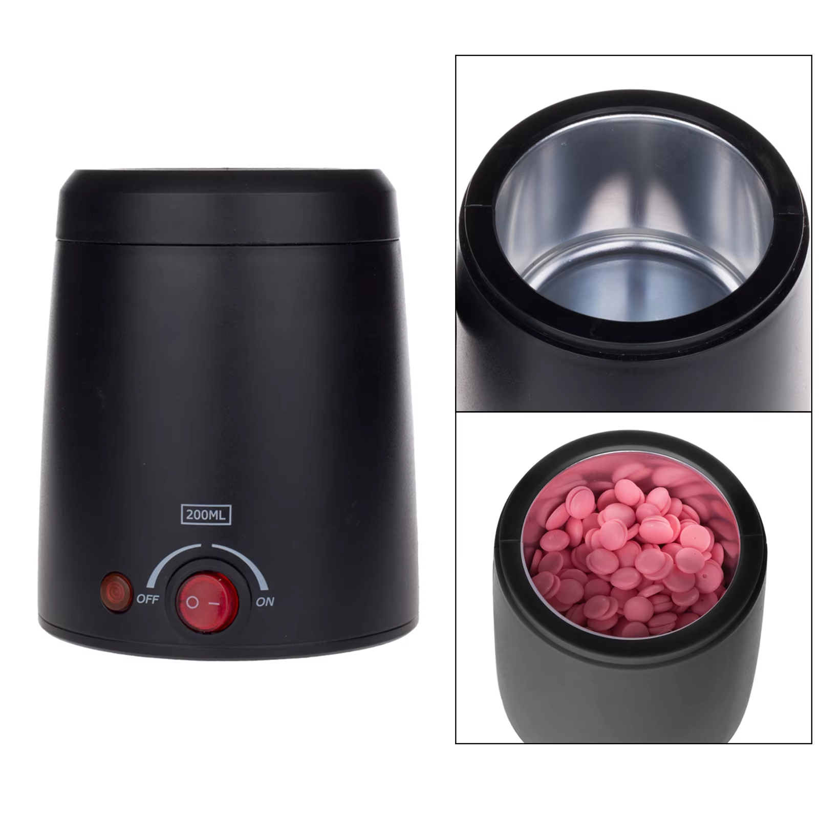 Professional Wax Heater, Adjustable Temperature Control, Rapid Heating Furnace for Hard & Soft Wax, Easy Clean Epilator